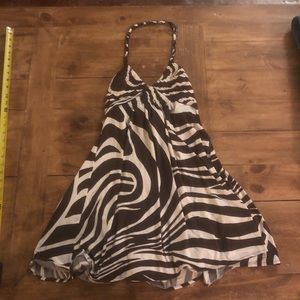 Bcbgmaxazria halter dress